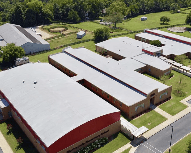 irc, spf roofing, school roofs